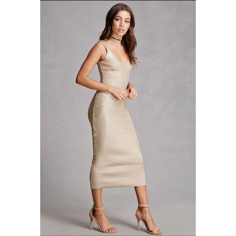 Metallic gold Dress